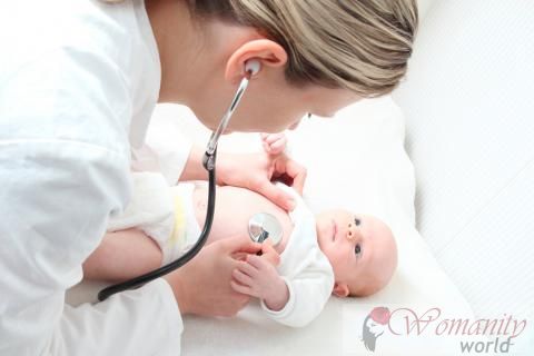 Hoe een hartruis gediagnosticeerd in baby