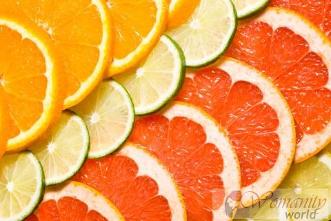 Voedingskundige samenstelling van citrus
