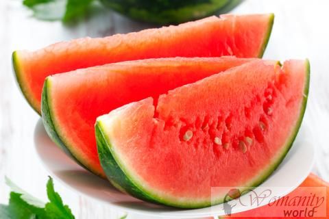 Ernährungs-und Nährwert Wassermelone