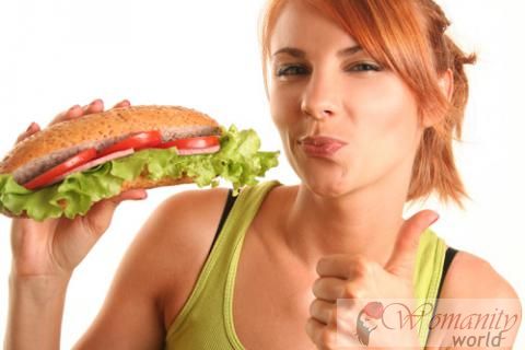 Ernährungsphysiologischen Eigenschaften des Sandwich