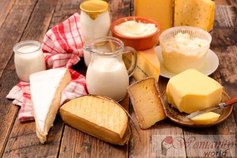 Produits laitiers: ce qu'ils sont et caractéristiques
