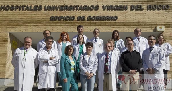 Andalusischen Krankenhaus führte die erste Operation der Skoliose in Europa, ohne das Wachstum zu beeinträchtigen