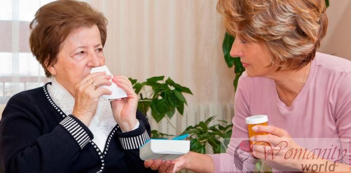 Maßnahmen Erkältungen bei älteren Patienten zu verhindern.