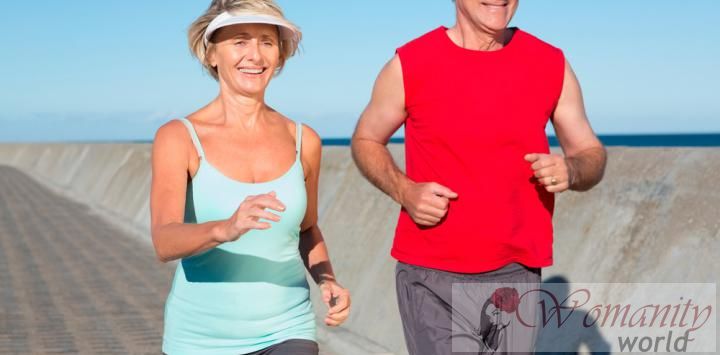 Jogging léger exécutant la longévité augmente
