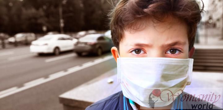 Verschmutzung und die damit verbundene psychische Störungen bei Kindern