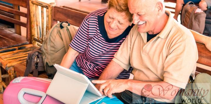Met behulp van nieuwe technologie is gunstig voor oudere