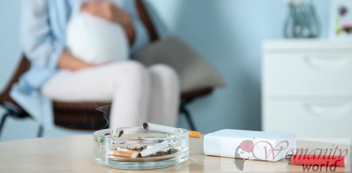 L'exposition du fœtus à des dommages de tabac à priser vos poumons à long terme