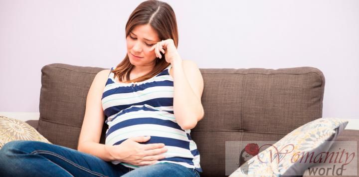 Hormonale veranderingen van de zwangerschap kan leiden tot depressie veroorzaken.