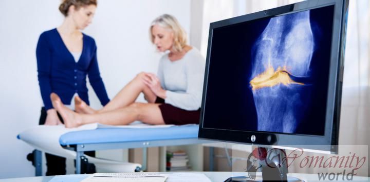 Laut Knie, möglich frühes Zeichen von Arthritis