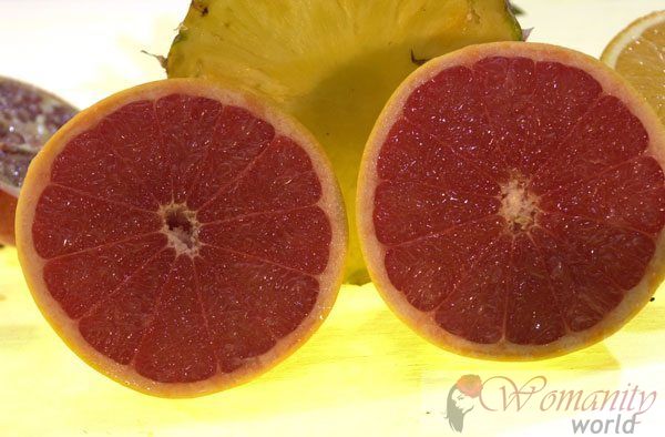 Grapefruit: diese Frucht Tugenden unter Fasten