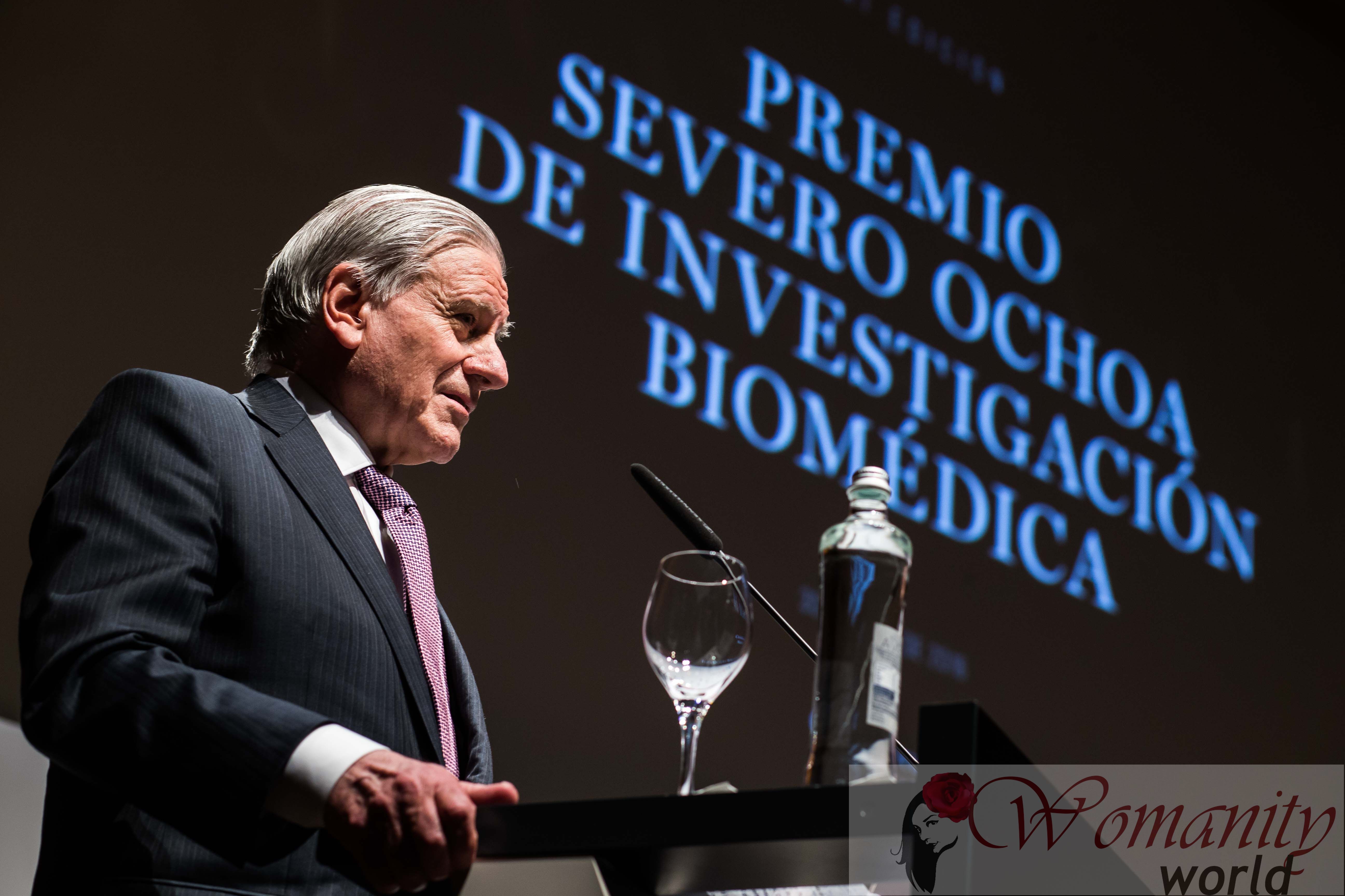 Dr. Valentín Fuster, Severo Ochoa Award für Biomedizinische Forschung.