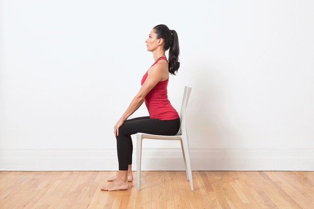 10 Stol Yoga Poses för hempraxis