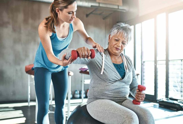 20-Minute Weight Training Workout för seniorer