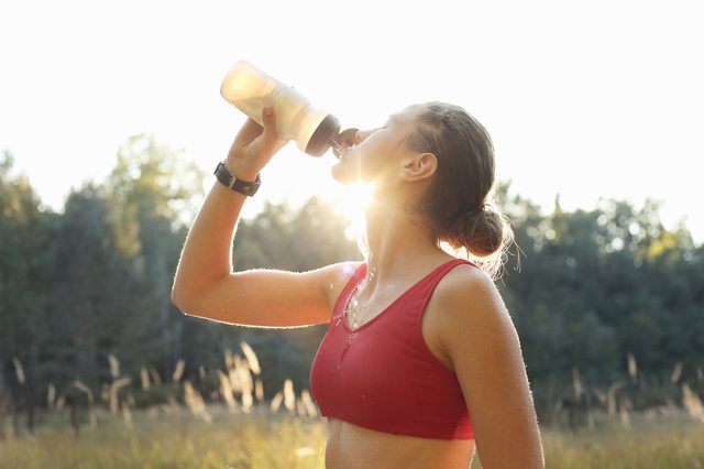 Vatten är viktigt för optimal fitness