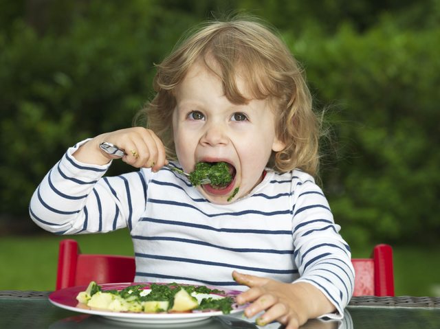 Rekommenderade grönsaksportioner per dag efter ålder