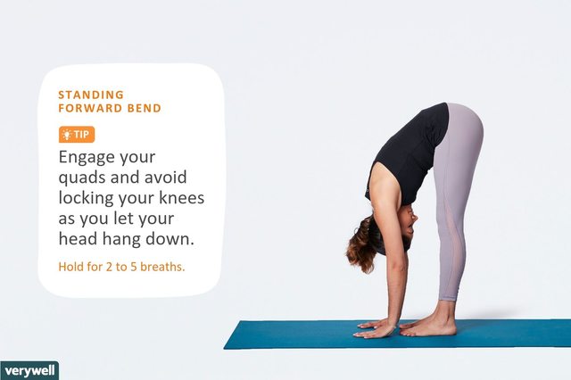 Hur man gör Stående Framåt Bend (Uttanasana) i Yoga