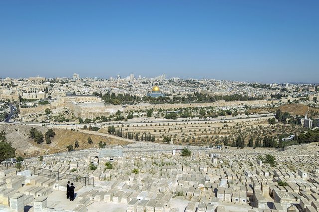 Går Oliverberget i Jerusalem