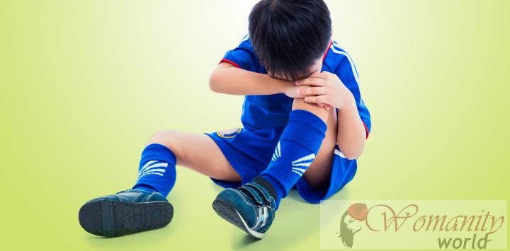 Het herhalen van dezelfde oefeningen kunnen kinderen zich kunnen verwonden veroorzaken.